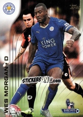 Figurina Wes Morgan - Premier Gold 2015-2016 - Topps