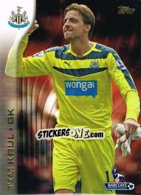 Sticker Tim Krul - Premier Gold 2015-2016 - Topps