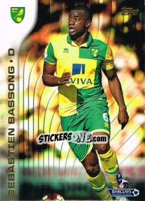 Figurina Sebastien Bassong - Premier Gold 2015-2016 - Topps