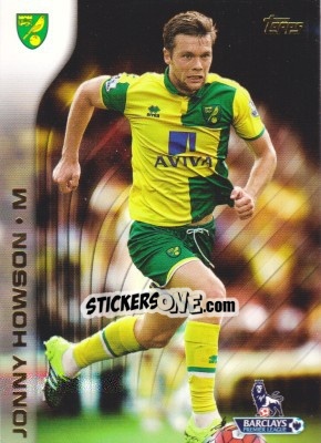 Figurina Jonny Howson - Premier Gold 2015-2016 - Topps