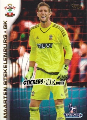 Sticker Maarten Stekelenburg - Premier Gold 2015-2016 - Topps