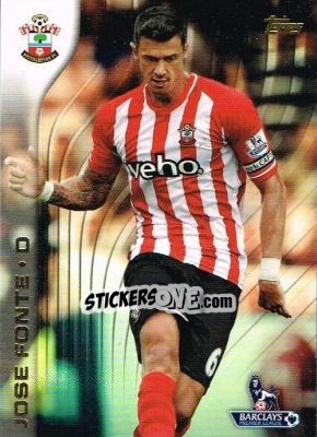 Sticker Jose Fonte - Premier Gold 2015-2016 n. 93 - Topps