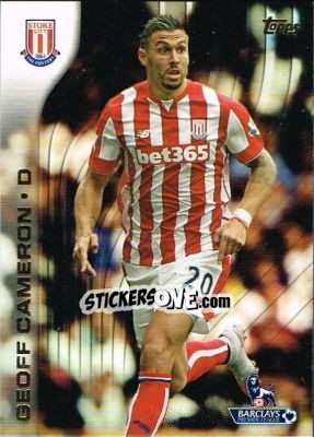 Sticker Geoff Cameron - Premier Gold 2015-2016 n. 100 - Topps