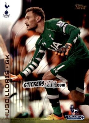 Sticker Hugo Lloris - Premier Gold 2015-2016 n. 122 - Topps