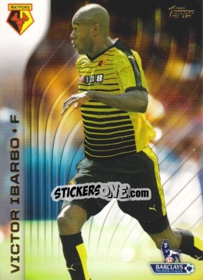 Sticker Victor Ibarbo - Premier Gold 2015-2016 n. 134 - Topps