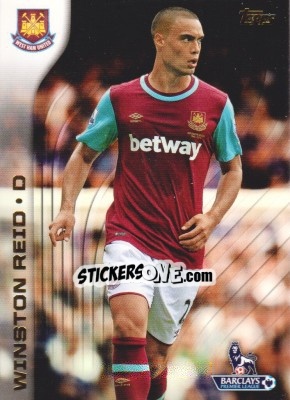 Cromo Winston Reid - Premier Gold 2015-2016 - Topps