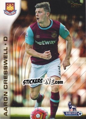 Sticker Aaron Cresswell - Premier Gold 2015-2016 - Topps