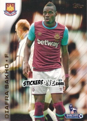 Sticker Diafra Sakho - Premier Gold 2015-2016 n. 150 - Topps