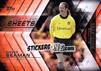 Sticker David Seaman - Premier Gold 2015-2016 - Topps