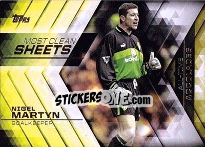 Sticker Nigel Martyn - Premier Gold 2015-2016 - Topps