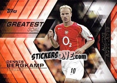 Sticker Dennis Bergkamp - Premier Gold 2015-2016 - Topps