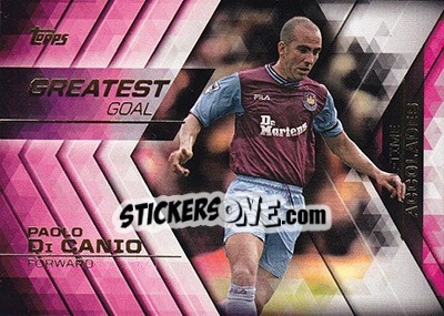 Sticker Paolo Di Canio - Premier Gold 2015-2016 - Topps