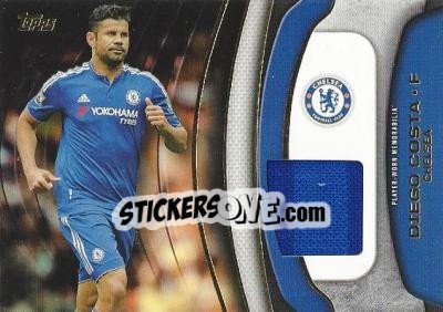 Sticker Diego Costa - Premier Gold 2015-2016 n. FF-DC - Topps