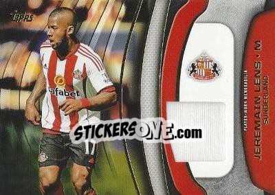 Sticker Jeremain Lens - Premier Gold 2015-2016 - Topps