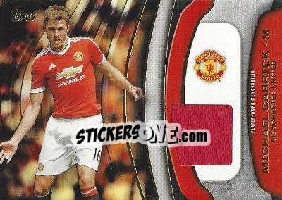 Sticker Michael Carrick - Premier Gold 2015-2016 n. FF-MC - Topps