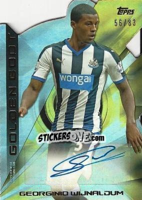Sticker Georginio Wijnaldum - Premier Gold 2015-2016 n. GB-GW - Topps