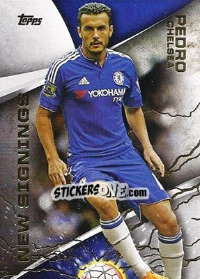 Sticker Pedro RodrÝguez - Premier Gold 2015-2016 - Topps