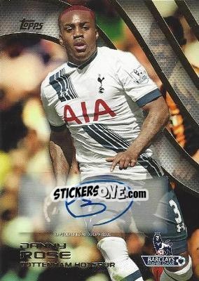 Sticker Danny Rose - Premier Gold 2015-2016 - Topps