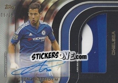 Sticker Eden Hazard - Premier Gold 2015-2016 n. PJAR-EH - Topps