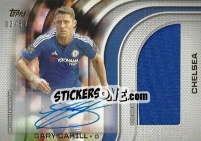 Sticker Gary Cahill - Premier Gold 2015-2016 n. PJAR-GC - Topps