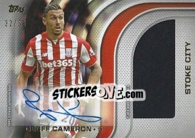 Sticker Geoff Cameron - Premier Gold 2015-2016 n. PJAR-GCA - Topps