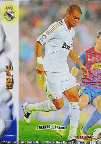 Sticker Pepe - Campeonato Nacional De Liga 2012-2013 n. 8 - Mundicromo