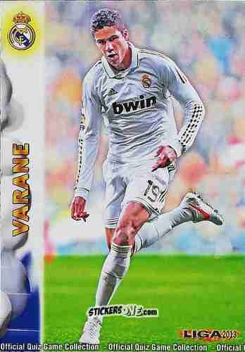 Sticker Varane - Campeonato Nacional De Liga 2012-2013 n. 9 - Mundicromo