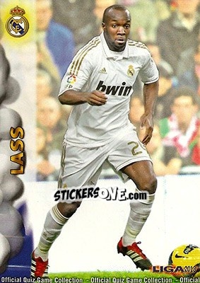 Sticker Lassana Diarra - Campeonato Nacional De Liga 2012-2013 - Mundicromo