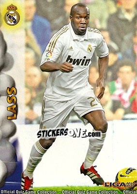 Sticker Lassana Diarra - Campeonato Nacional De Liga 2012-2013 n. 17a - Mundicromo