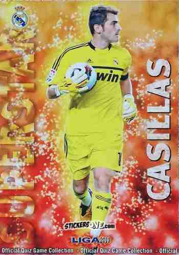 Cromo Casillas - Campeonato Nacional De Liga 2012-2013 n. 23 - Mundicromo