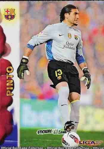 Cromo Pinto - Campeonato Nacional De Liga 2012-2013 n. 32 - Mundicromo