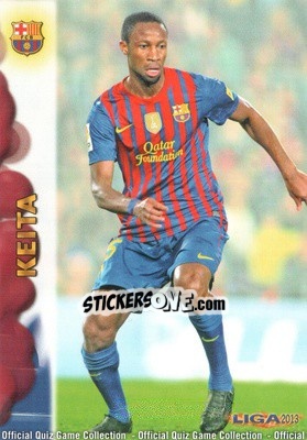 Figurina Seydou Keita - Campeonato Nacional De Liga 2012-2013 n. 40a - Mundicromo