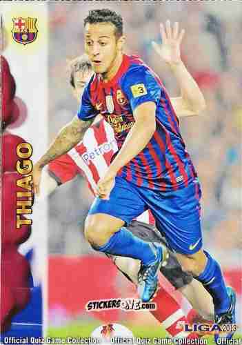 Cromo Thiago Alcántara - Campeonato Nacional De Liga 2012-2013 n. 46 - Mundicromo