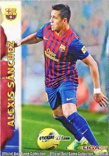 Sticker Alexis Sánchez - Campeonato Nacional De Liga 2012-2013 n. 48 - Mundicromo