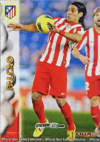Cromo Falcao - Campeonato Nacional De Liga 2012-2013 n. 128 - Mundicromo