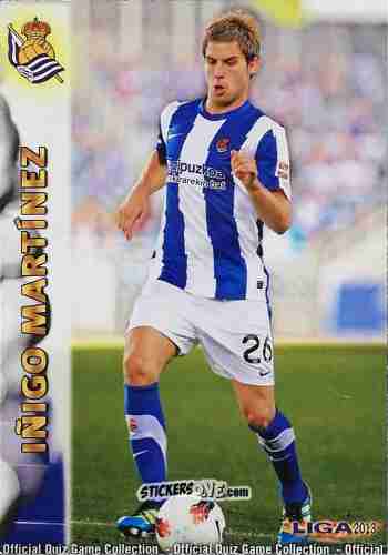 Figurina Íñigo Martínez - Campeonato Nacional De Liga 2012-2013 n. 306 - Mundicromo