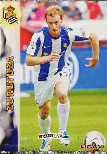 Sticker Zurutuza - Campeonato Nacional De Liga 2012-2013 n. 311 - Mundicromo