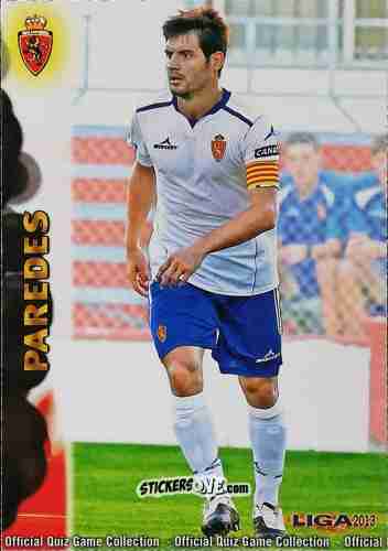 Sticker Paredes - Campeonato Nacional De Liga 2012-2013 n. 412 - Mundicromo