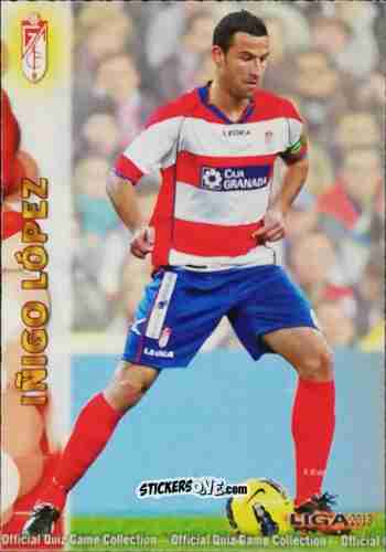 Cromo Iñigo López - Campeonato Nacional De Liga 2012-2013 n. 442 - Mundicromo