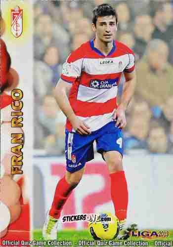 Cromo Fran Rico - Campeonato Nacional De Liga 2012-2013 n. 450 - Mundicromo