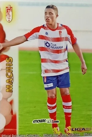 Cromo Machis - Campeonato Nacional De Liga 2012-2013 n. 453 - Mundicromo