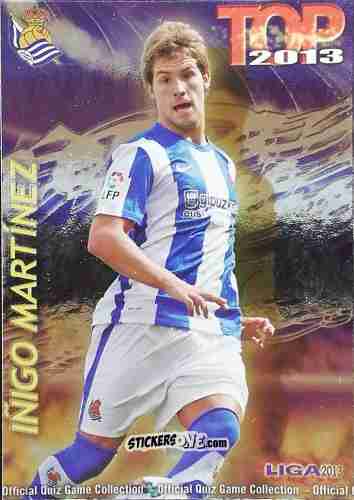 Cromo Iñigo Martínez - Campeonato Nacional De Liga 2012-2013 n. 565 - Mundicromo