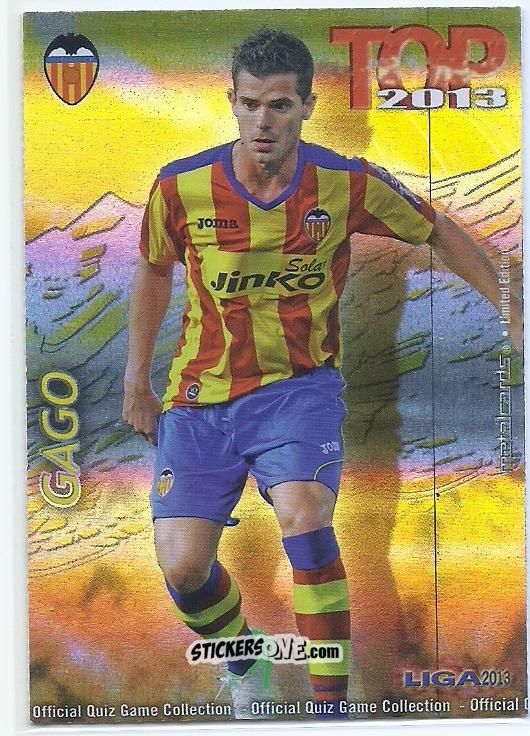 Sticker Gago - Campeonato Nacional De Liga 2012-2013 n. 588 - Mundicromo
