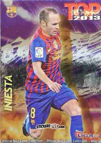 Figurina Iniesta - Campeonato Nacional De Liga 2012-2013 n. 614 - Mundicromo