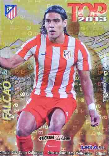 Cromo Falcao - Campeonato Nacional De Liga 2012-2013 n. 625 - Mundicromo