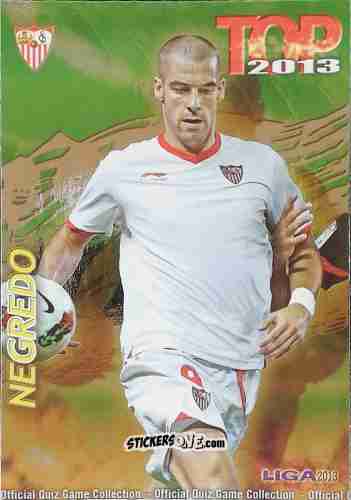Cromo Negredo - Campeonato Nacional De Liga 2012-2013 n. 626 - Mundicromo