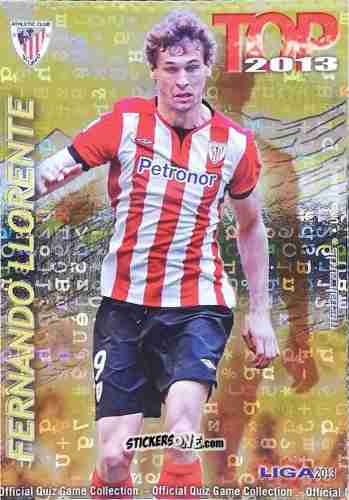 Cromo Fernando Llorente - Campeonato Nacional De Liga 2012-2013 n. 627 - Mundicromo