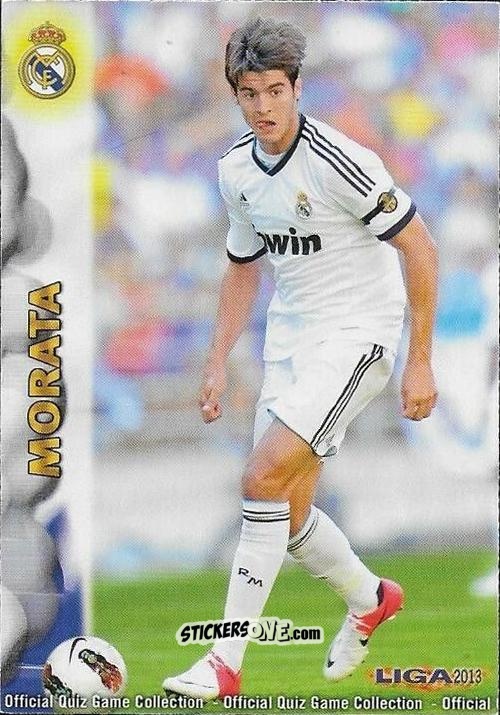 Sticker Morata - Campeonato Nacional De Liga 2012-2013 n. 642 - Mundicromo