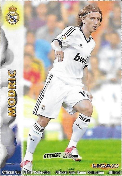 Figurina Modric - Campeonato Nacional De Liga 2012-2013 n. 647 - Mundicromo