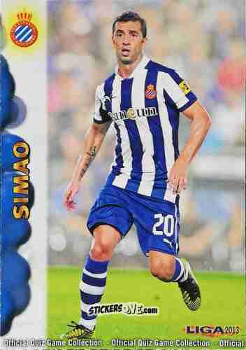 Sticker Simao - Campeonato Nacional De Liga 2012-2013 n. 696 - Mundicromo